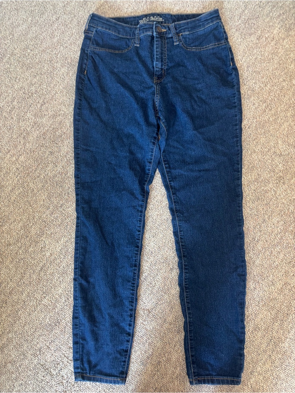 wild fable Dark Blue Skinny Jeans